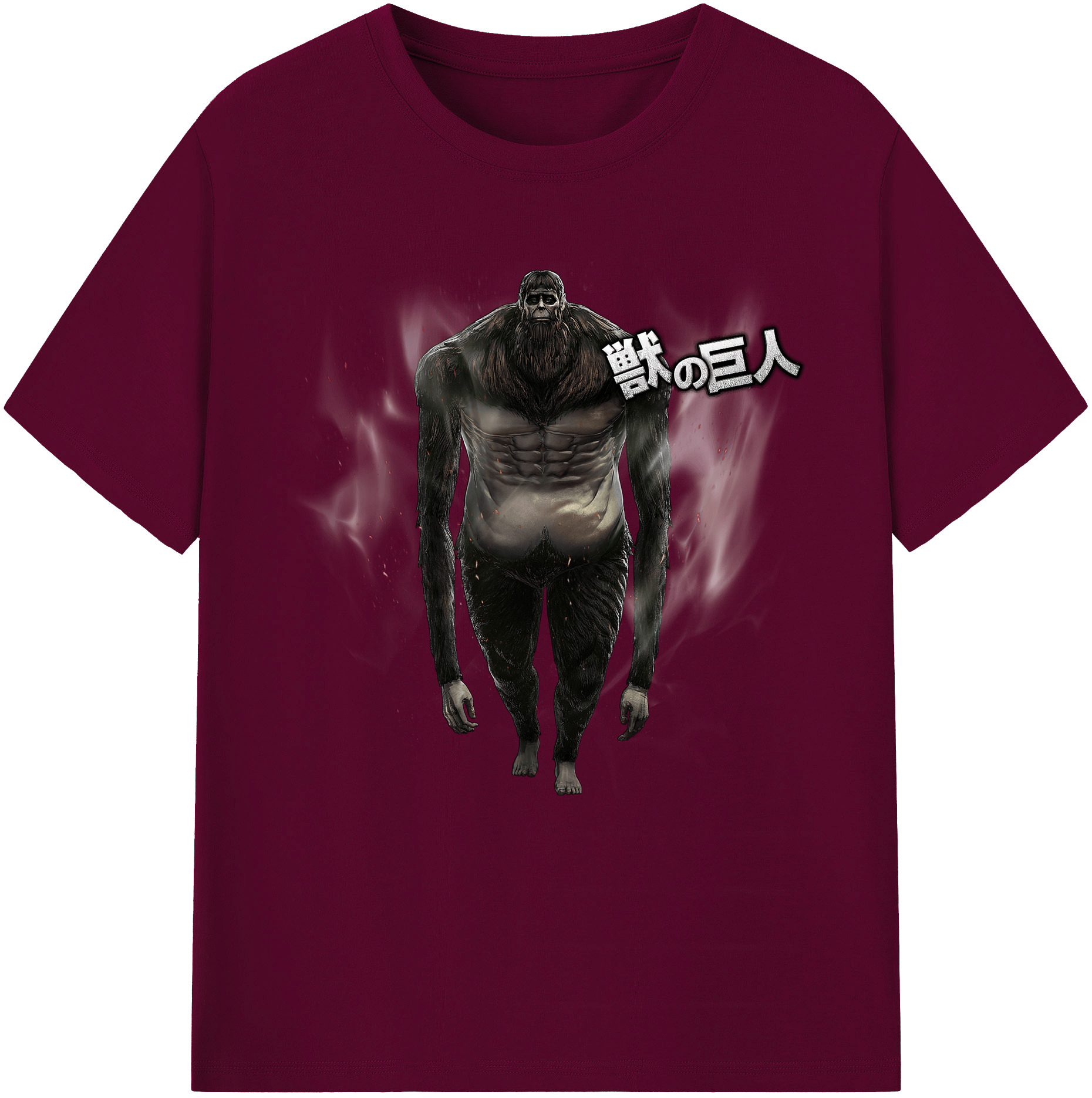 （画像用） 進撃の巨人 Attack on Titan レディースカジュアルプリントTシャツ（綿100％）